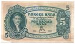 5 kroner 1913 D.6086255. Kv.1+