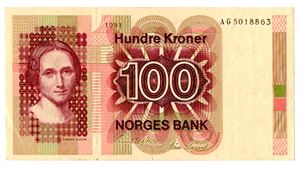 100 kroner 1981 AG ex. RMF 5.12.17