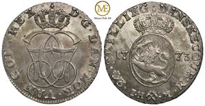 24 skilling 1773 Christian VII. Kv.0/01