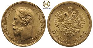 5 rubler 1902 Nikolai II. Kv.01