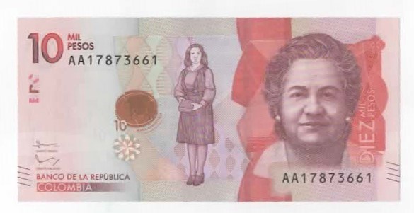 Colombia 1000 pesos 2015 kv. 0