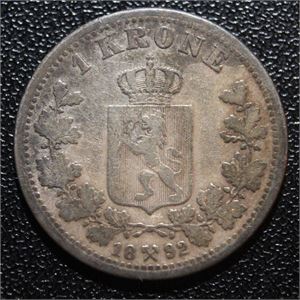 1 krone 1892 kv. 1-