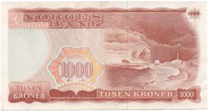 1000 kroner 1983 C.1540845. Kv.1+