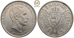 2 kroner 1912 Haakon VII. Kv.0