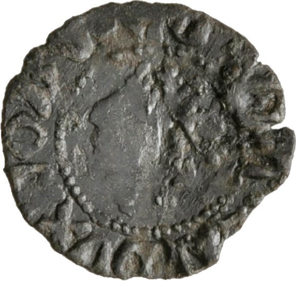 1/4 penning Hertug Håkon Magnusson (1285-1299). Kv.1/1+