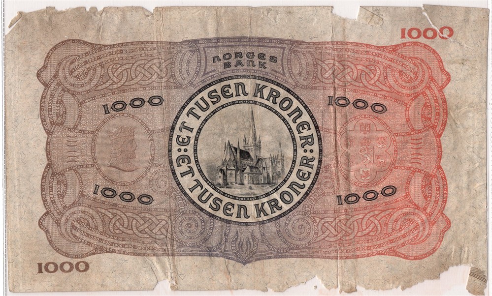 1000 kroner 1931 A.0395152. Kv.2