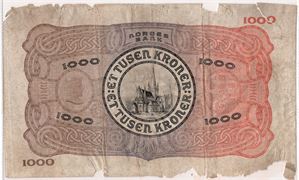 1000 kroner 1931 A.0395152. Kv.2