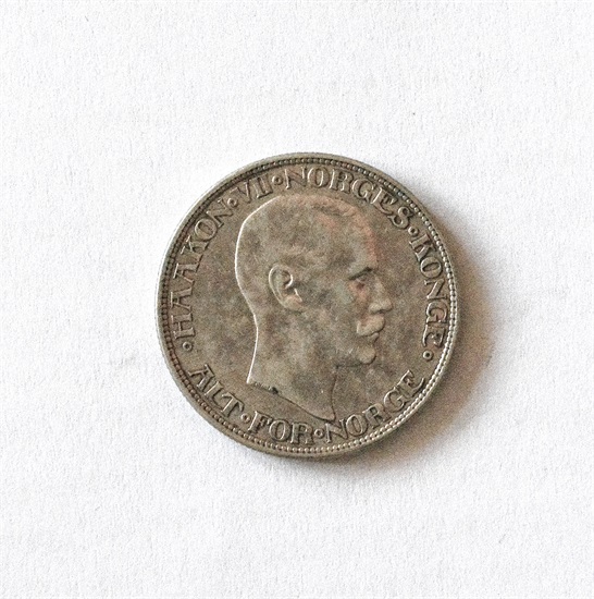 Norge 2 kroner 1912 kv. 1+