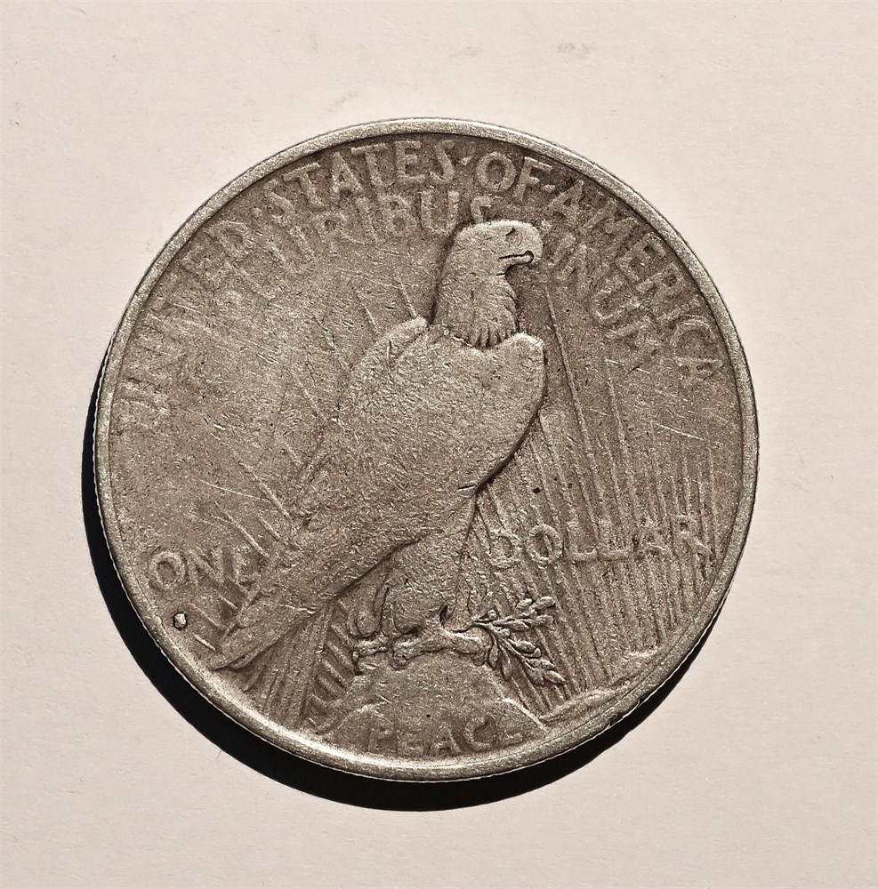 USA Peace dollar 1935 S kv. 1