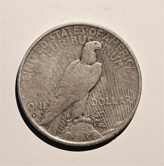 USA Peace dollar 1935 S kv. 1